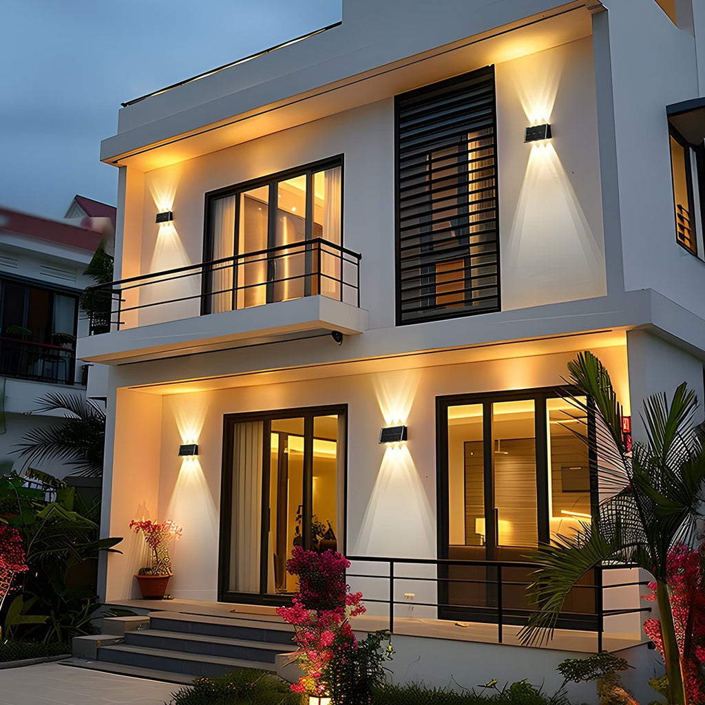 Cross Beam Outdoor Wall Light | Ormexis