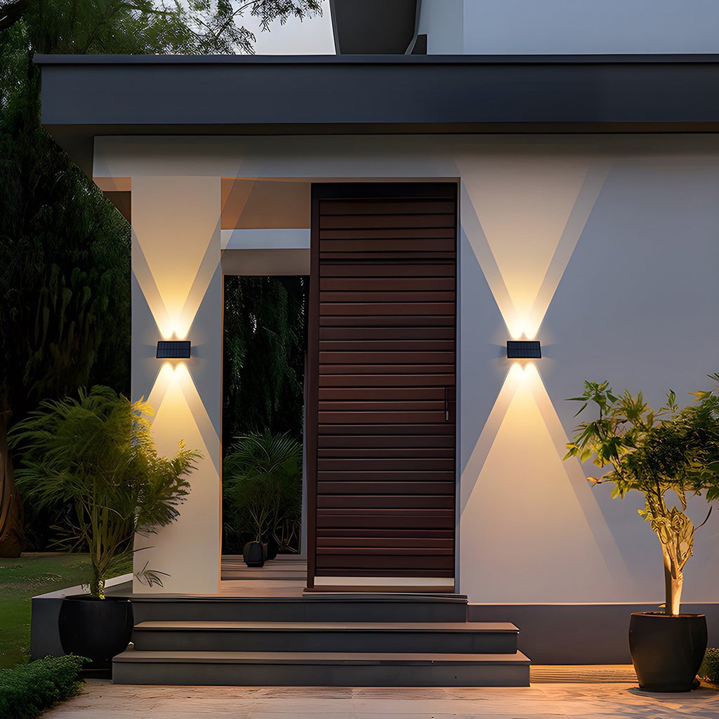 Solar Geometric Up Down Wall Light | Ormexis