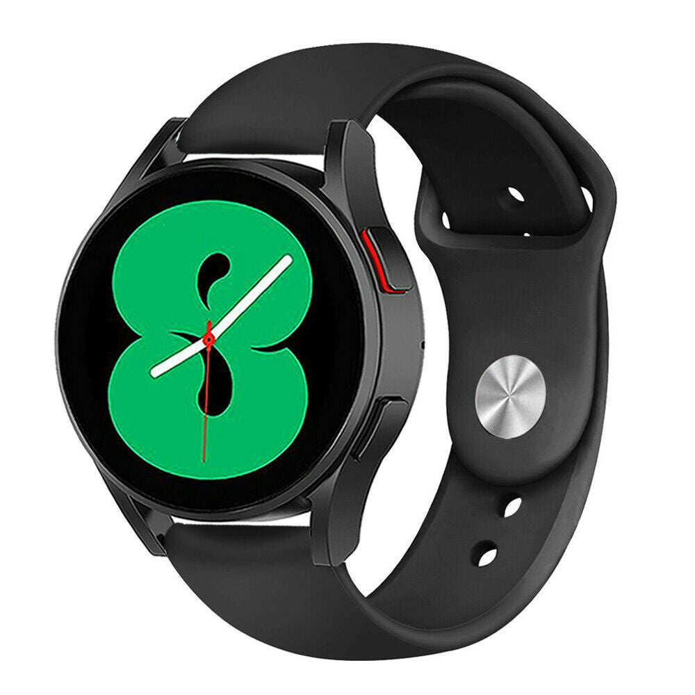 Samsung Galaxy Watch 4 40mm černý silikonový náhradní řemínek