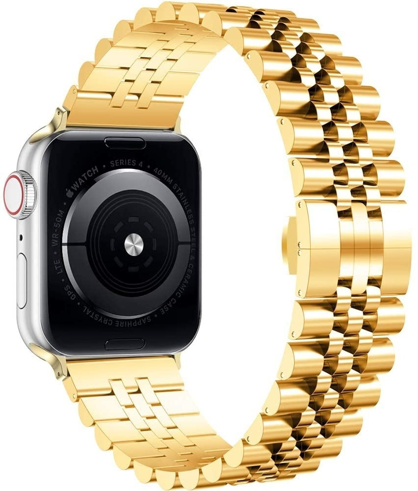 Náramek Apple Watch Jubilee z pozlacené nerezové oceli pro Apple Watch