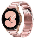 Rosa rustfritt stålrem for Samsung Galaxy Watch 4 40mm