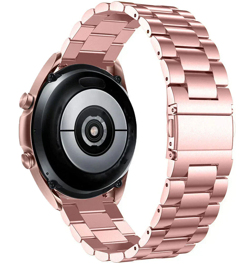 Rosa rustfritt stålrem for Samsung Galaxy Watch 4 40mm