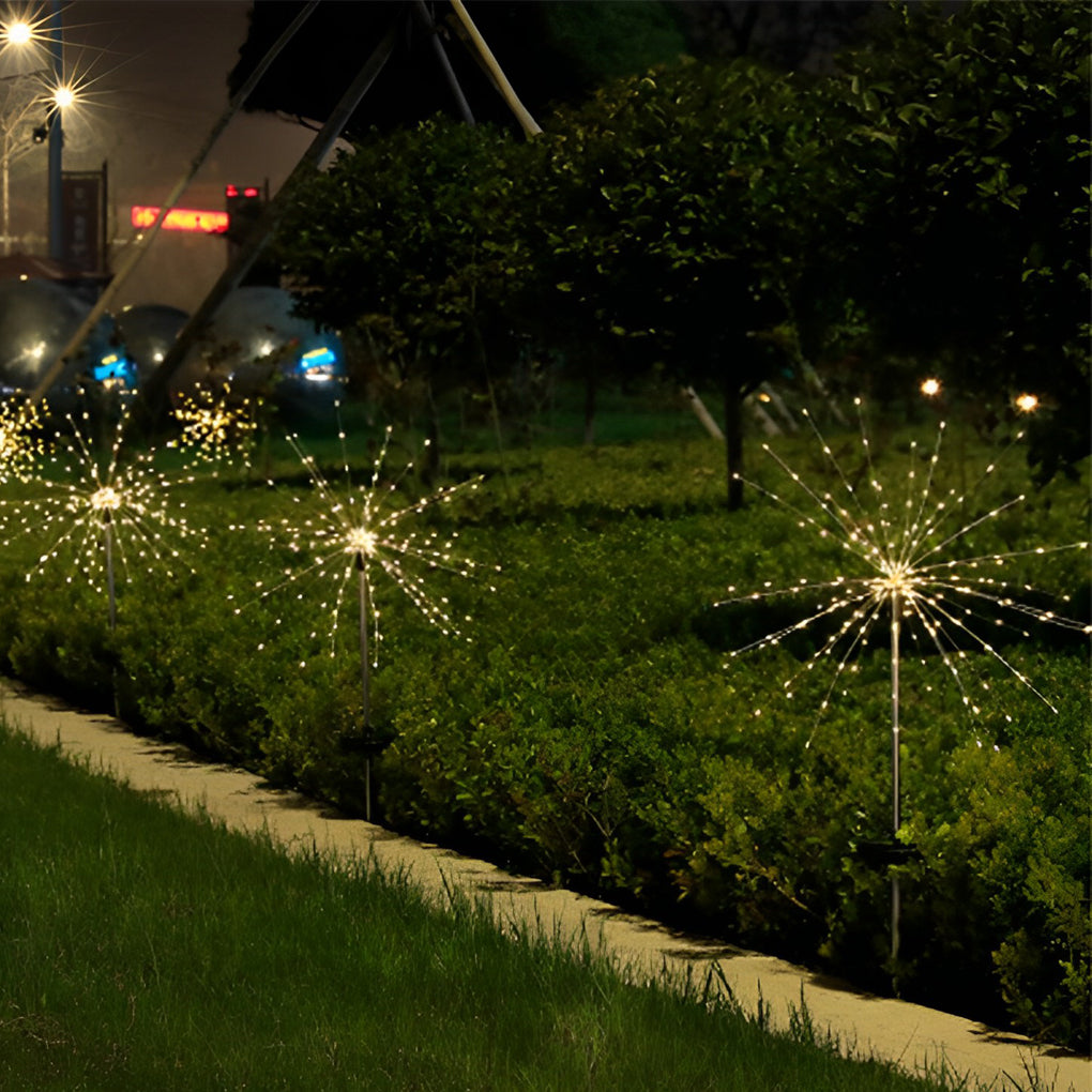Radiant Dandelion Landscape Lights | Ormexis