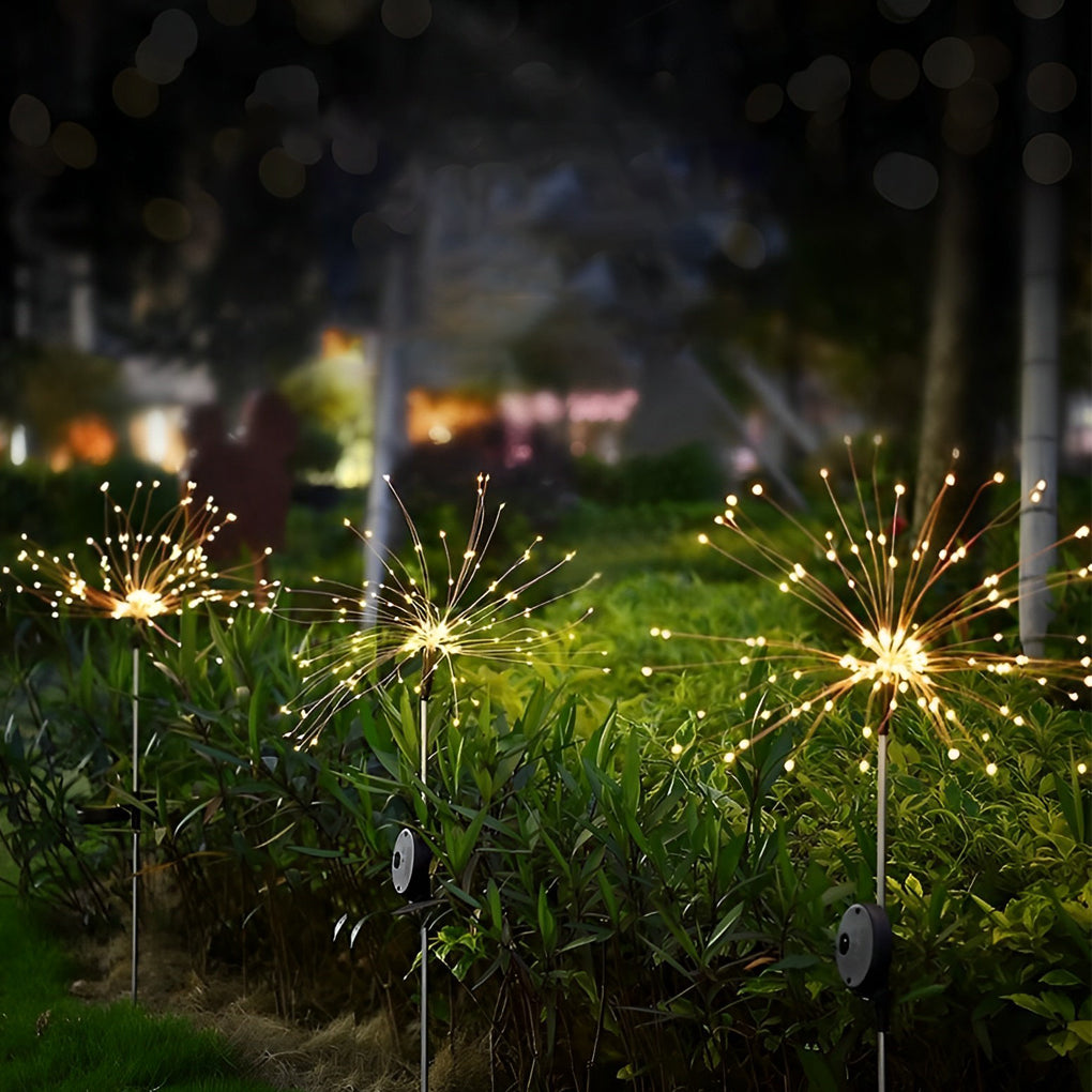 Radiant Dandelion Landscape Lights | Ormexis