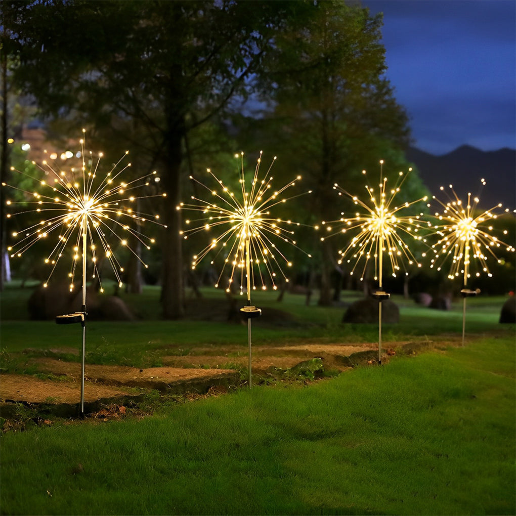 Radiant Dandelion Landscape Lights | Ormexis