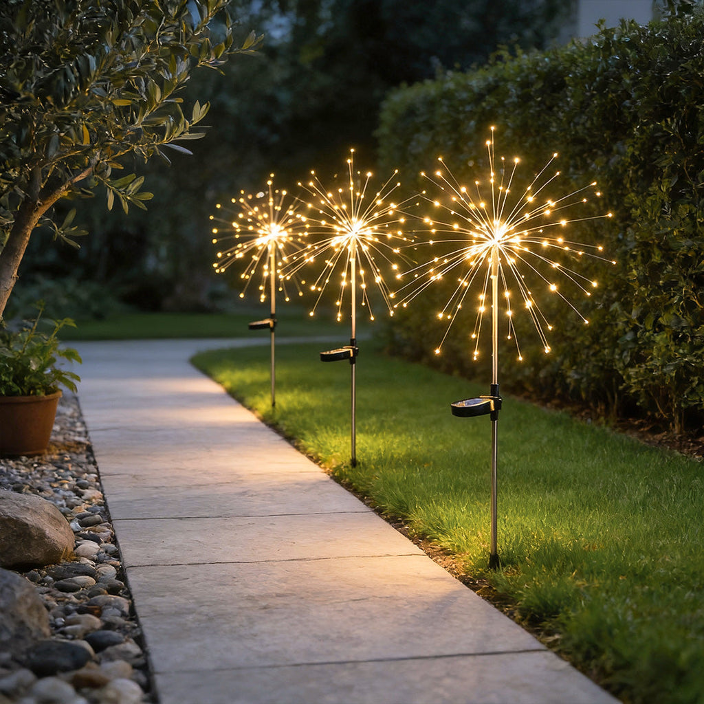 Radiant Dandelion Landscape Lights | Ormexis