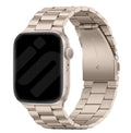 Apple Watch Band In Starlight Finish With Secure Clasp