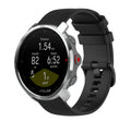 Polar Grit X Black Premium Silicone Band For Polar Grit X
