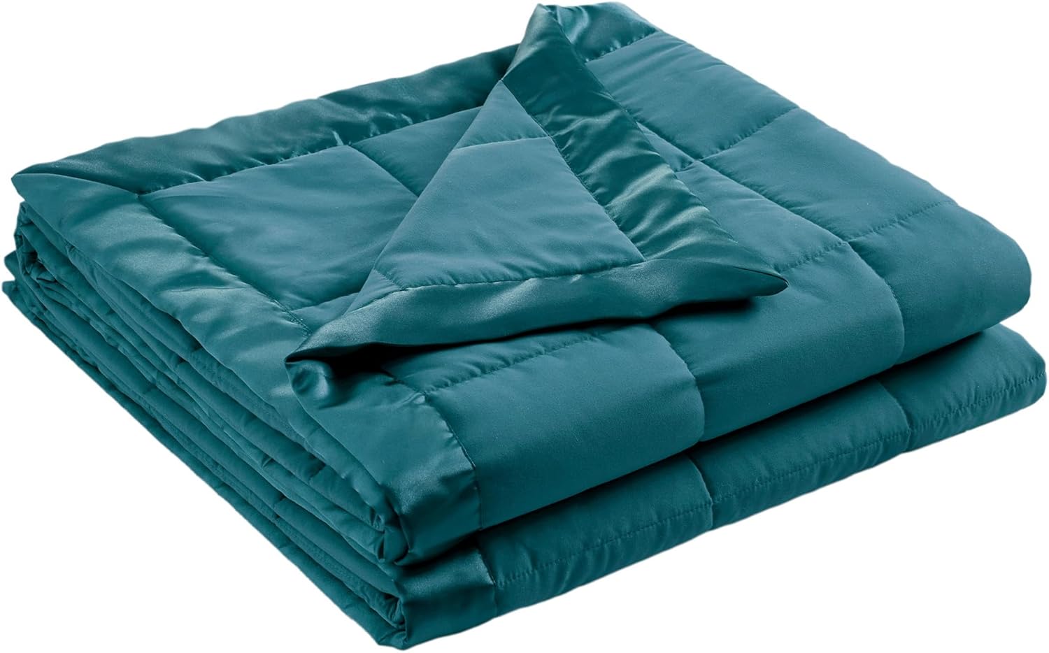 Coperta leggera morbida della collezione Windom con bordo in raso