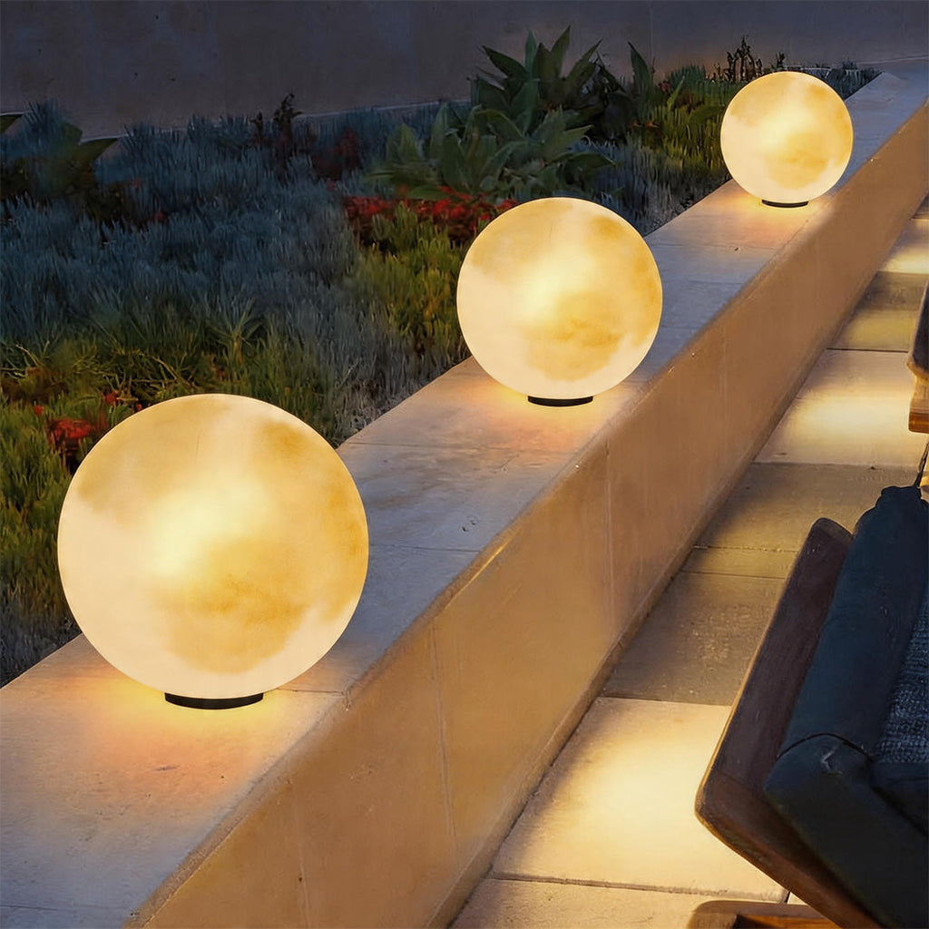 Lampe de poteau globe lunaire Artemis | Ormexis