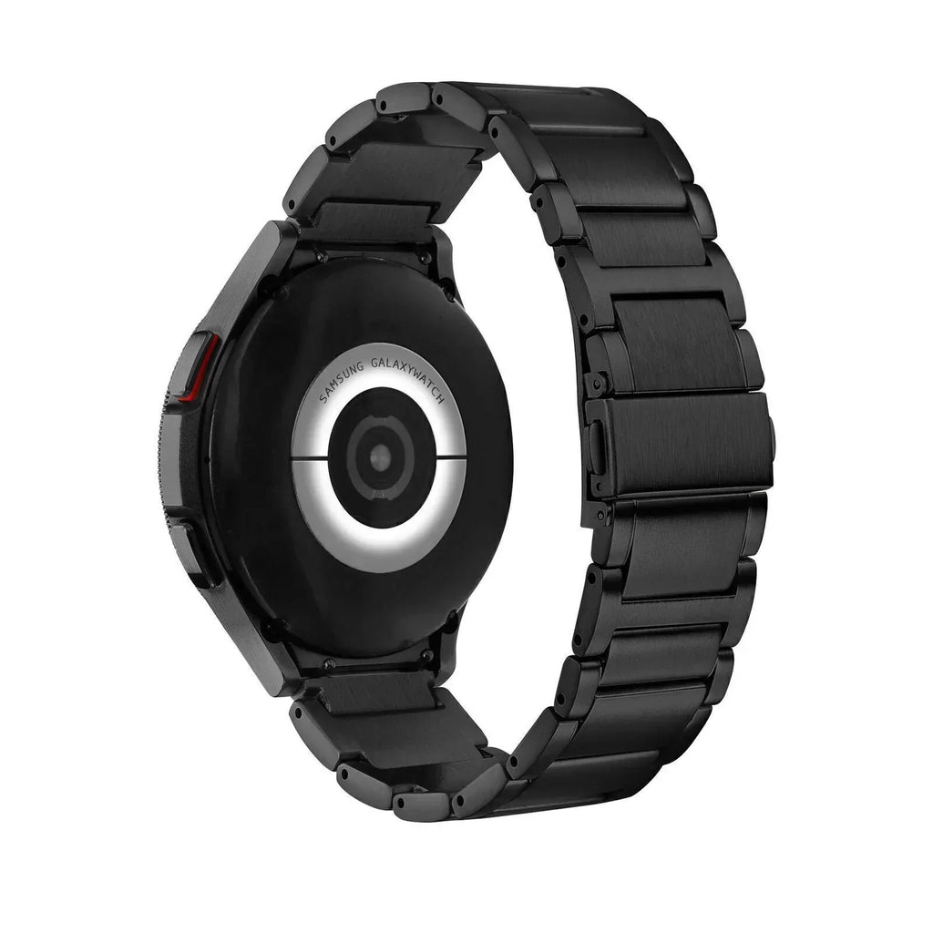 Samsung Galaxy Watch 4 Classic Forty-Six Millimeter Black Titanium Band