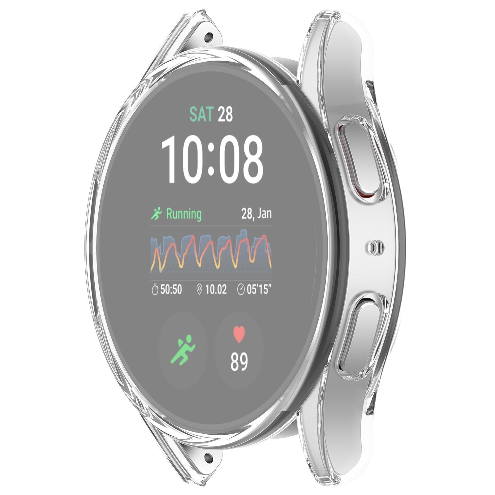 Průhledný TPU obal pro Samsung Galaxy Watch 7 44mm
