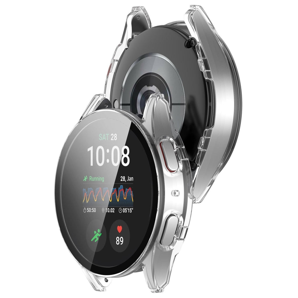 Samsung Galaxy Watch 7 40mm Klar beskyttelsescover med glas