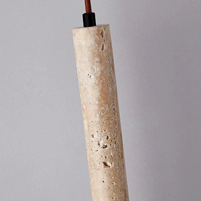 Refined Travertine  Pendant Light | Ormexis
