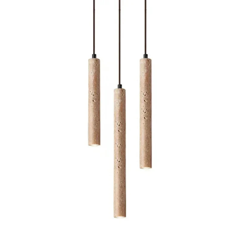 Refined Travertine  Pendant Light | Ormexis