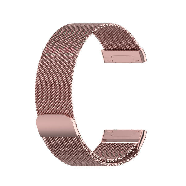 Cinturino Milanese Rosa per Fitbit Versa 4 Smartwatch