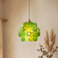 Vintage Flower Petal Tinted Glass Pendant Light | Ormexis