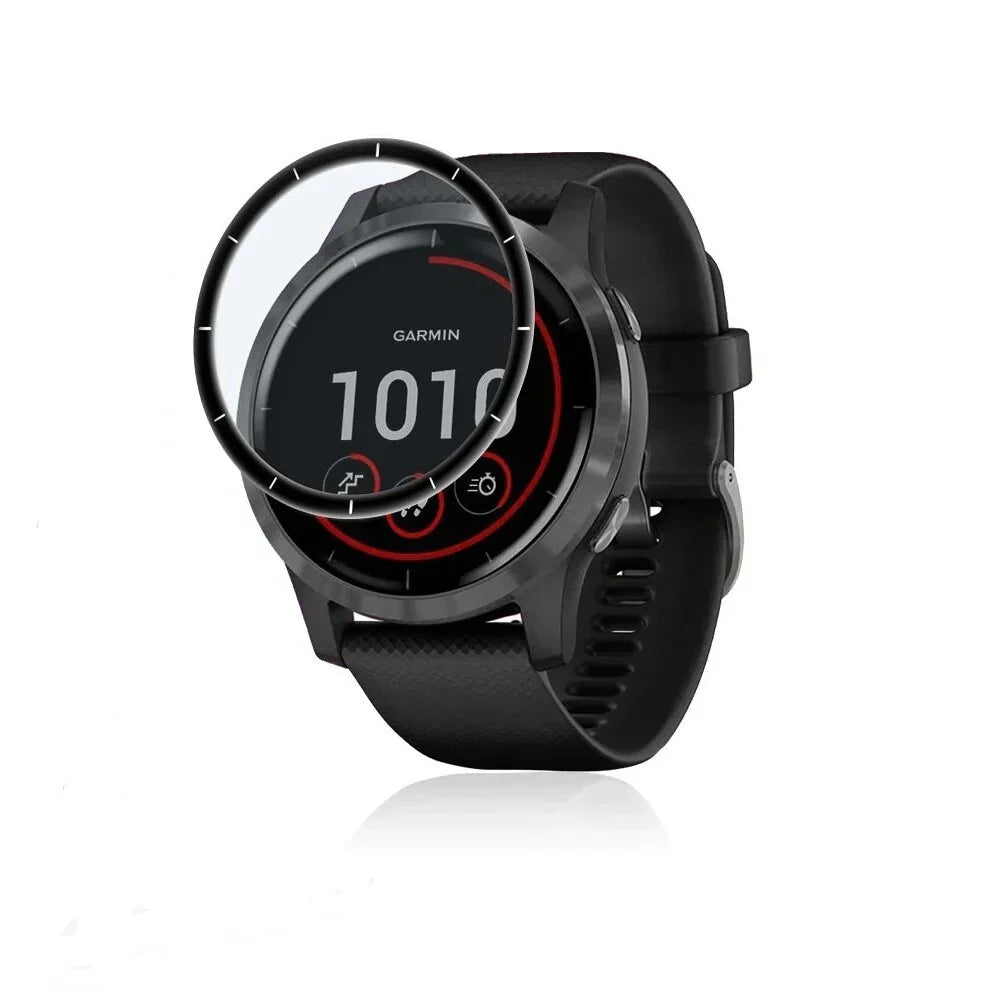 PMMA-skjermbeskyttelse for Garmin Vivoactive 4 opprettholder klarhet og berøringsrespons.