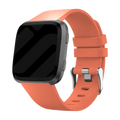 Grapefruit Silicone Band for Fitbit Versa and Versa 2