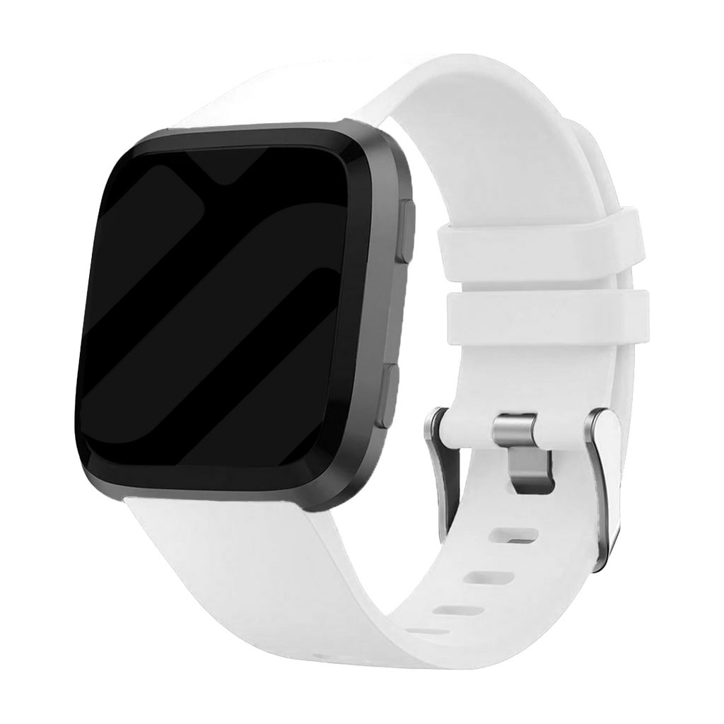 Fitbit Versa And Versa 2 White Silicone Wrist Strap