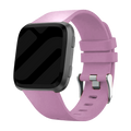 Růžový silikonový řemínek na hodinky pro Fitbit Versa, Versa 2 chytré hodinky