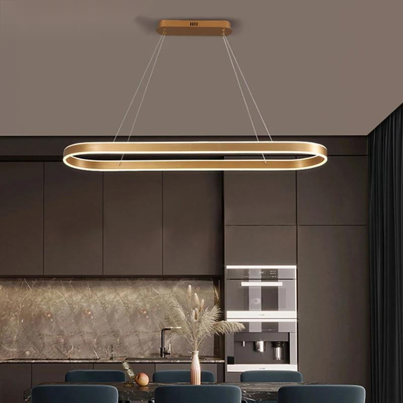 Candeeiro pendente Geometric Halo Loop | Ormexis