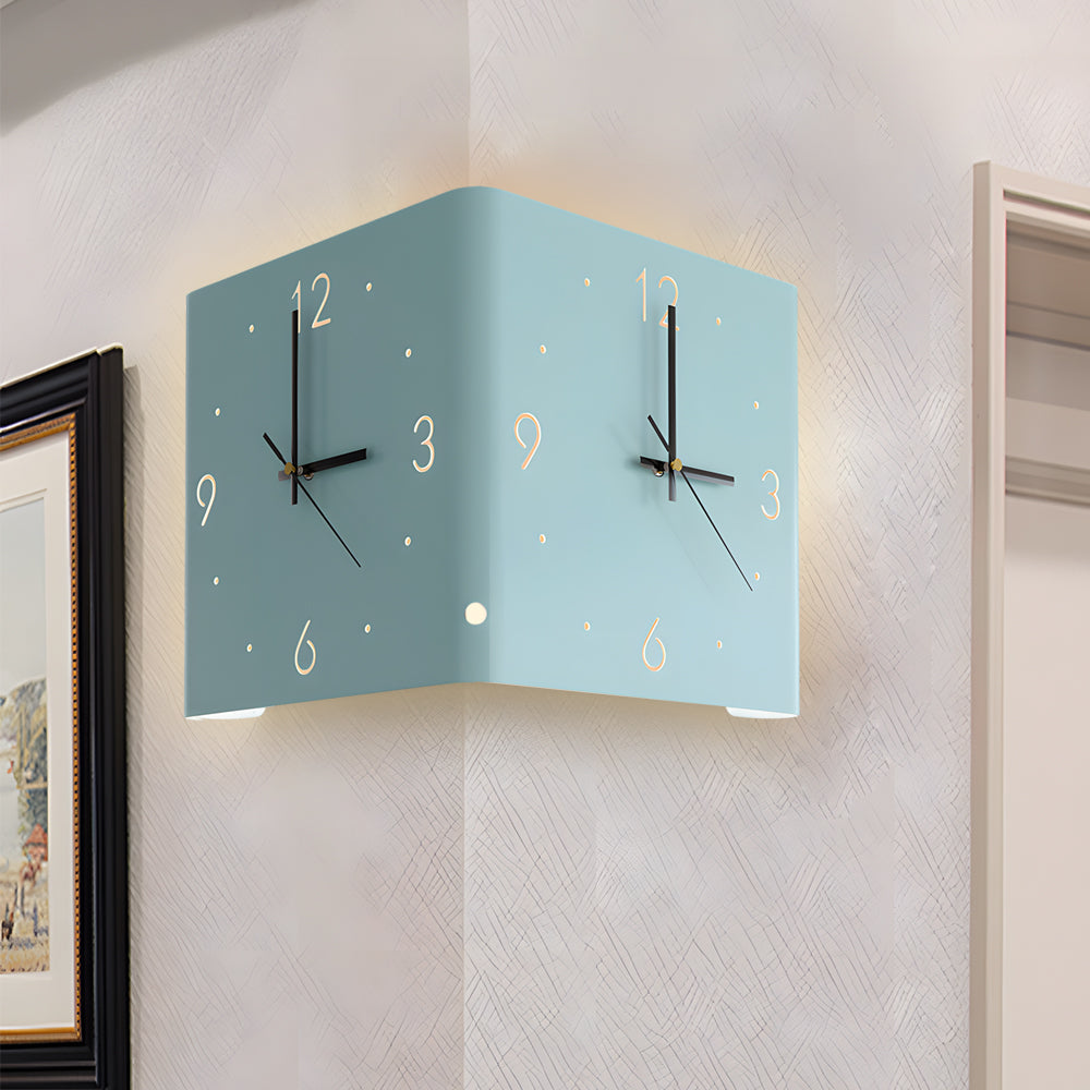 Minimalist Backlit Clock Fixture | Ormexis