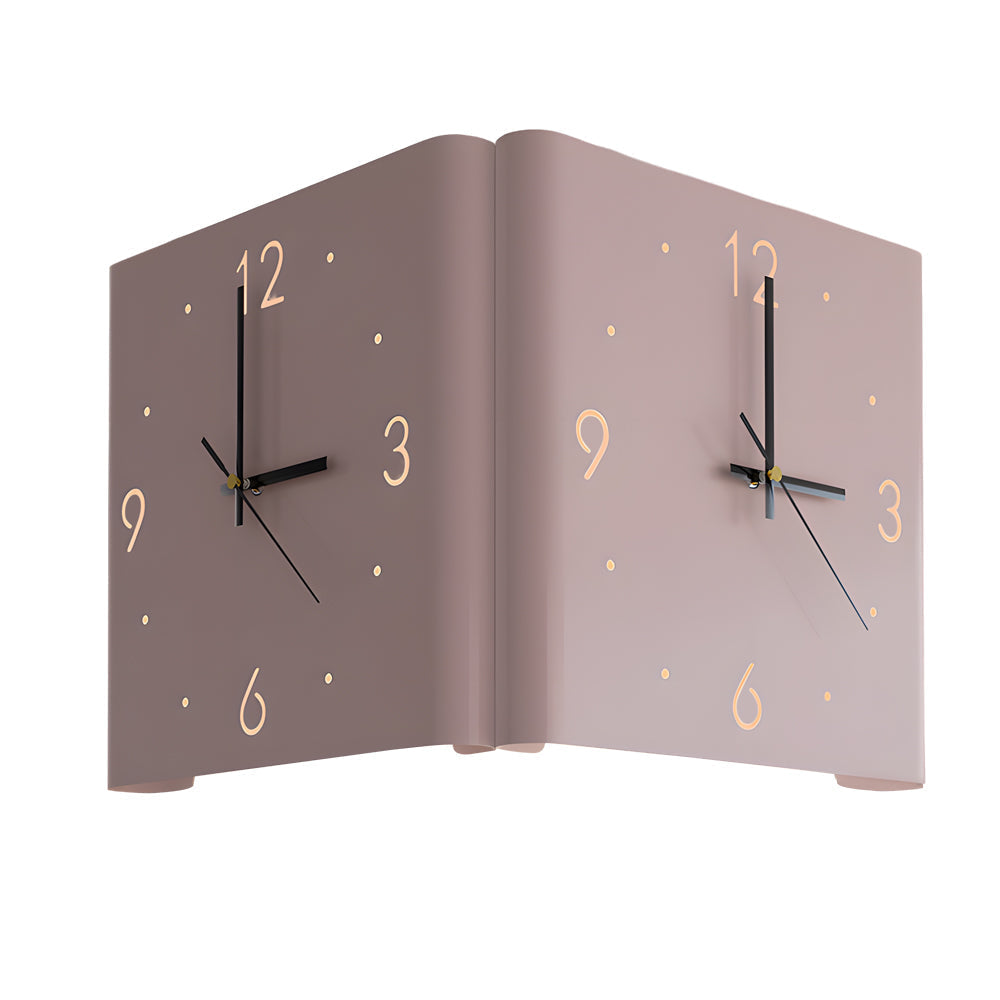 Minimalist Backlit Clock Fixture | Ormexis