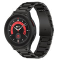 Modern titán szíj Samsung Galaxy Watch 5 Pro fekete színben