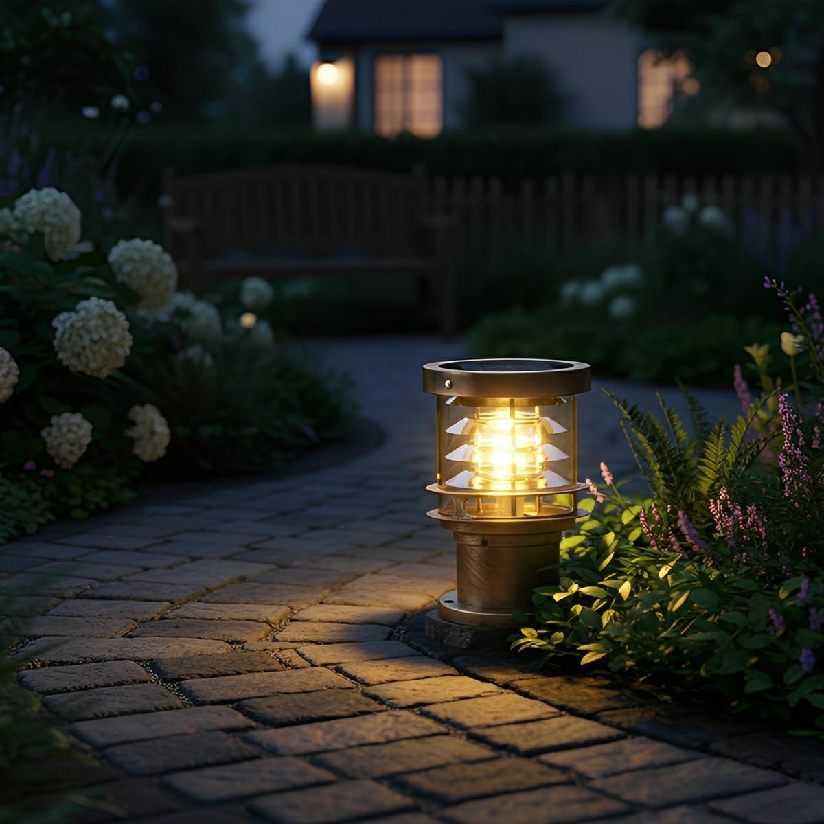 Moderne IP65-sylinderformet LED-lyktestolpe for utendørs landskap | Ormexis