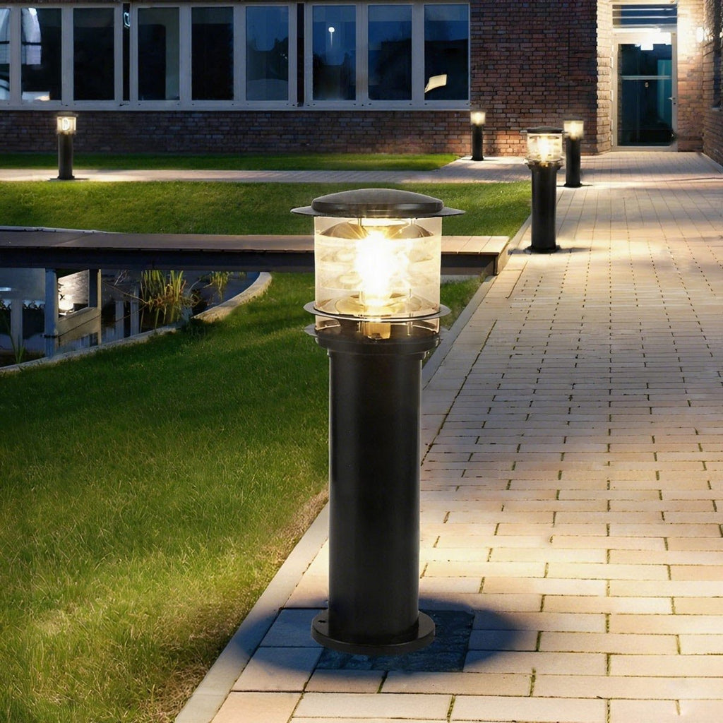 Moderne IP65-sylinderformet LED-lyktestolpe for utendørs landskap | Ormexis
