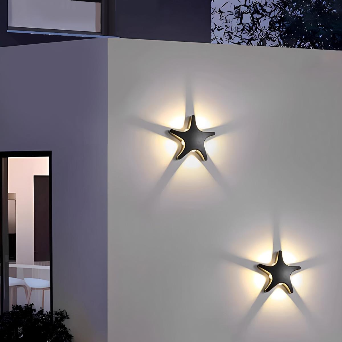 Lámpara de pared LED impermeable para exteriores con silueta de animal esculpida Aurelia | Ormexis