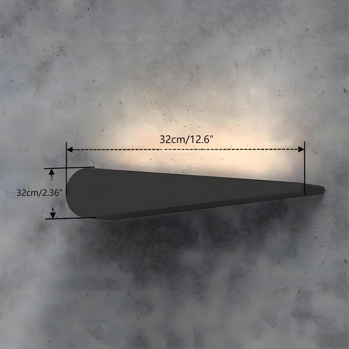 Lámpara de pared LED impermeable para exteriores con silueta de animal esculpida Aurelia | Ormexis