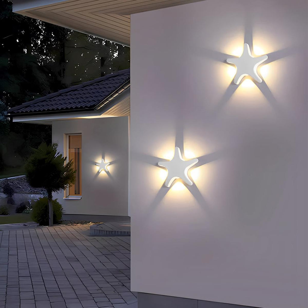 Lámpara de pared LED impermeable para exteriores con silueta de animal esculpida Aurelia | Ormexis