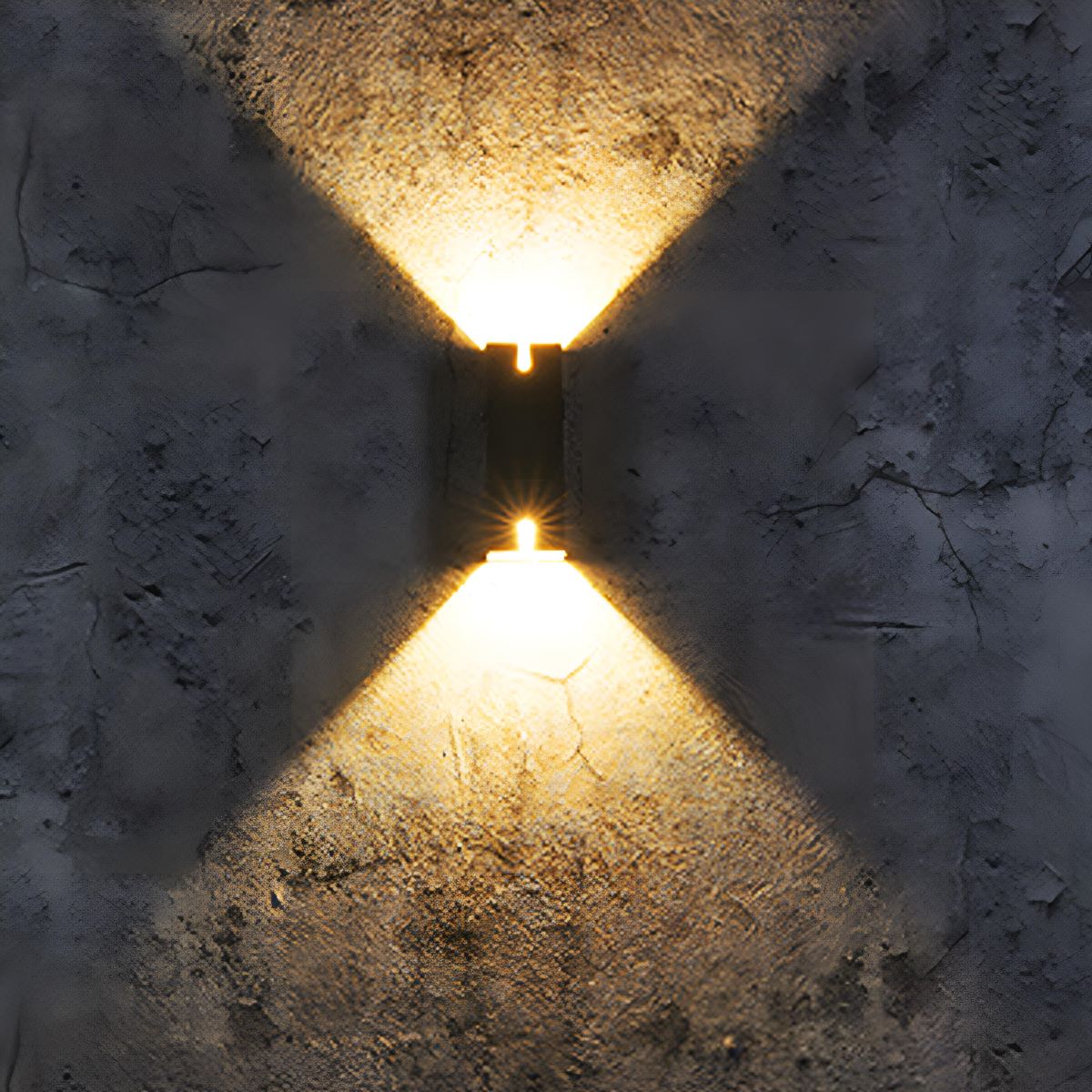 Skośna geometryczna lampa ścienna | Ormexis