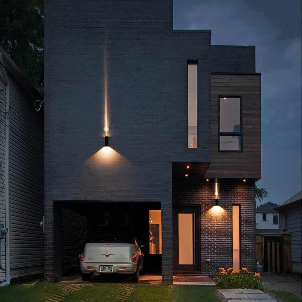Skośna geometryczna lampa ścienna | Ormexis