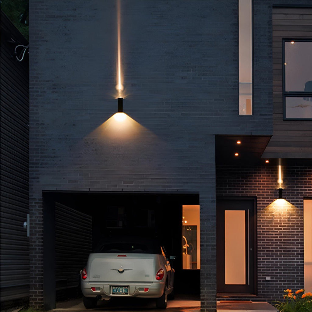 Skośna geometryczna lampa ścienna | Ormexis