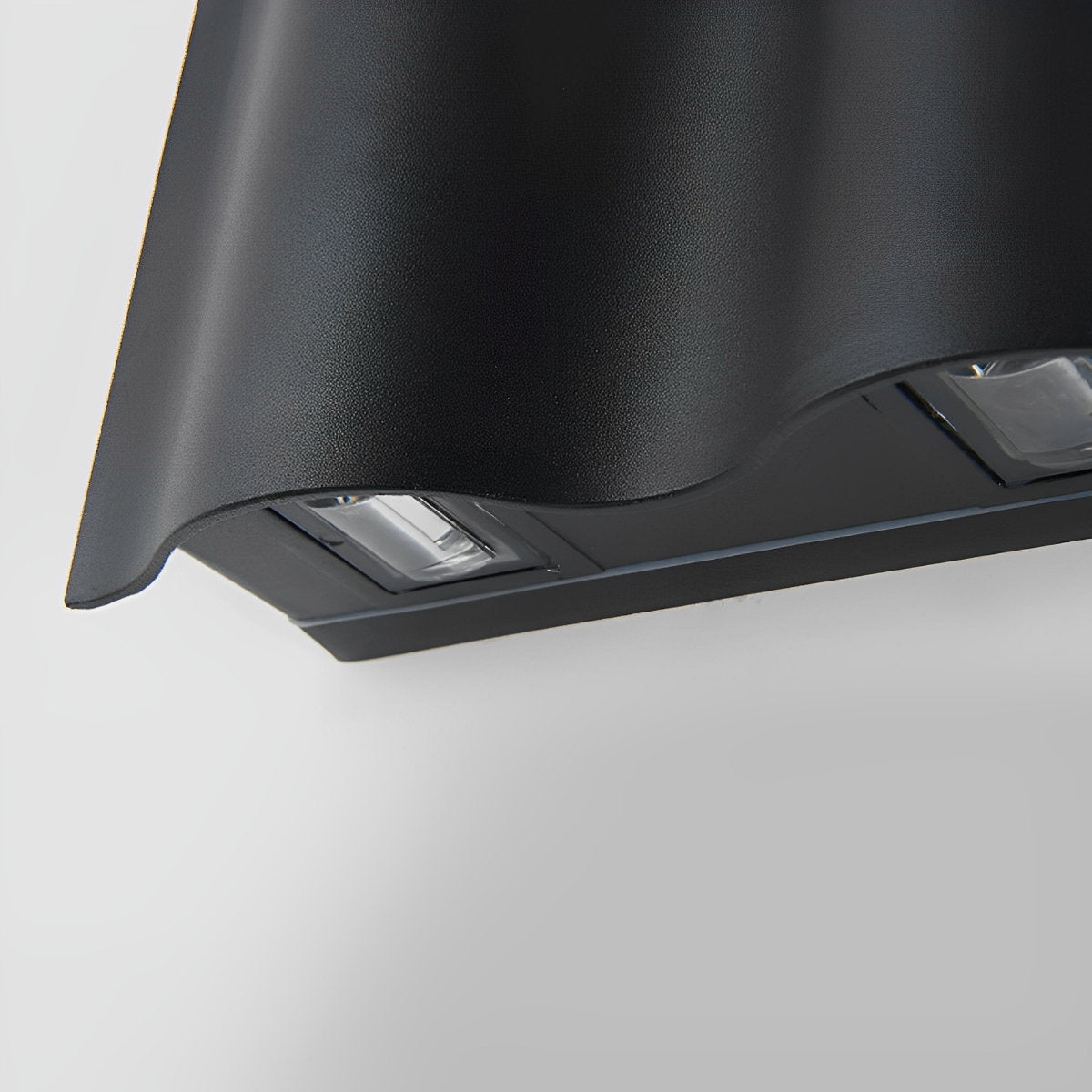 Applique da parete LED per esterni di lusso, moderna, con effetto increspatura dell’acqua su e giù | Ormexis