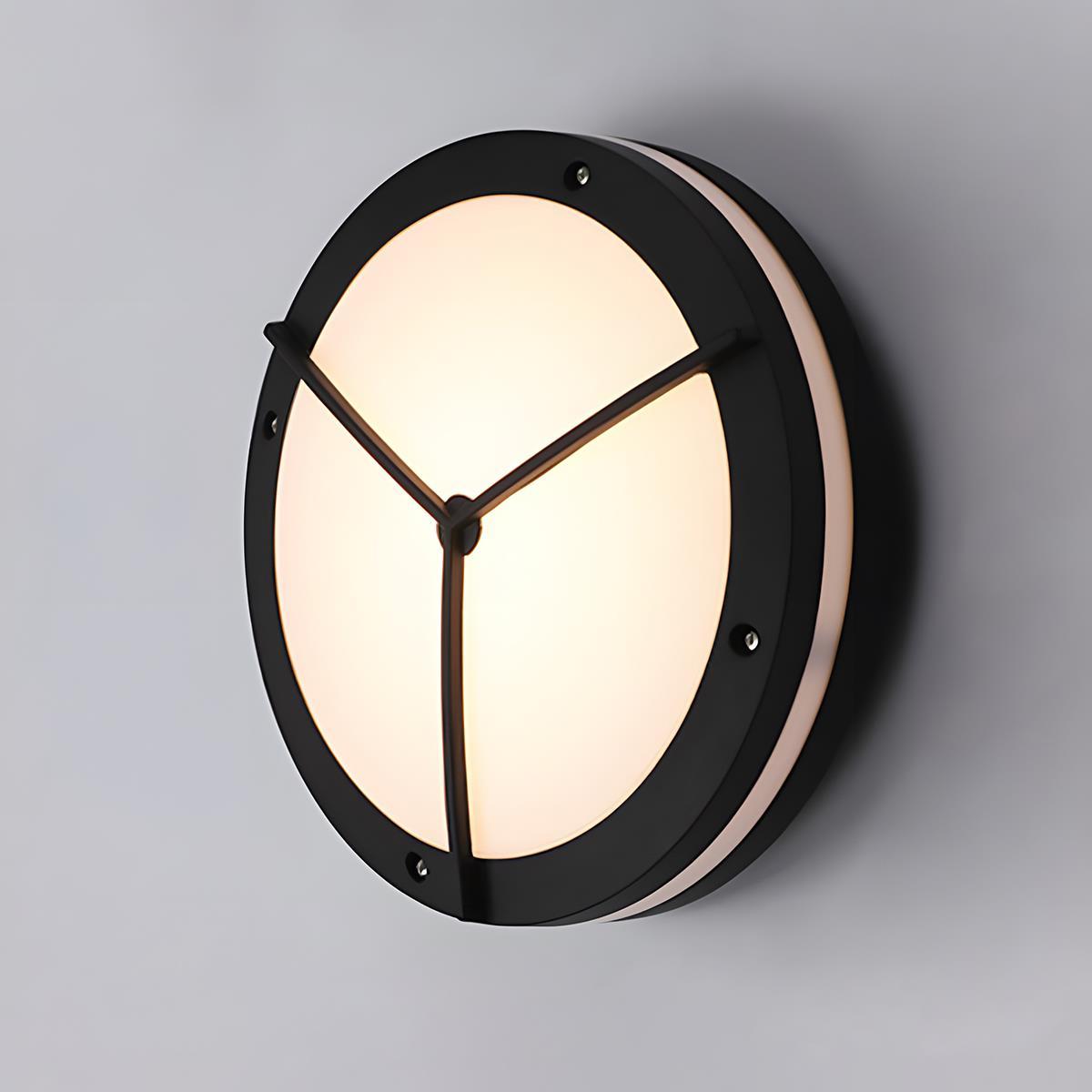Waterproof Outdoor LED Round Porch Light Exterior Wall Lights | Ormexis