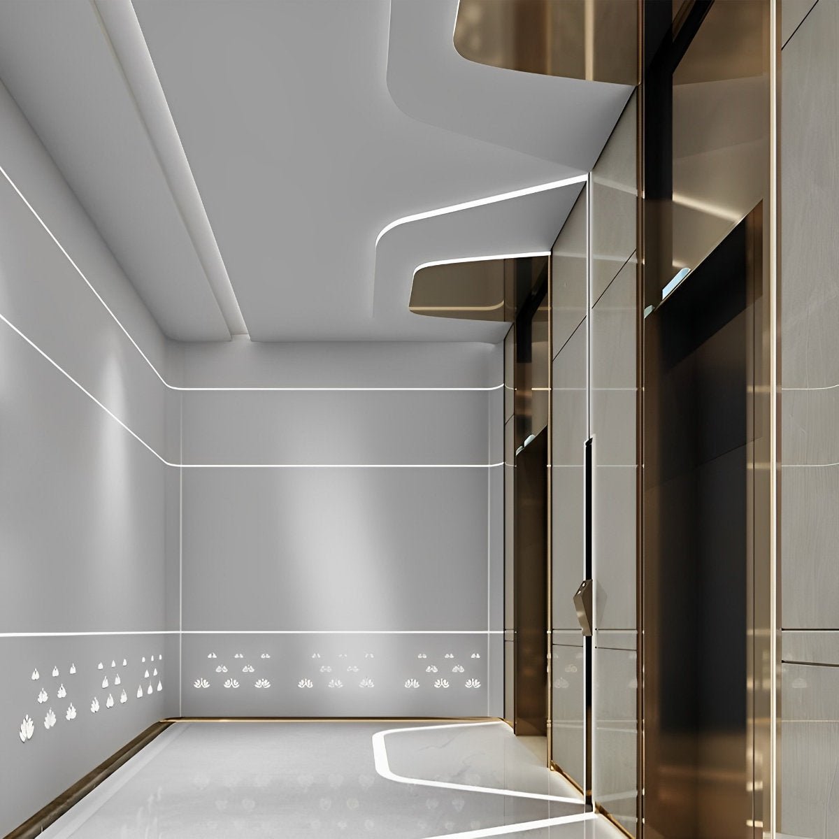 Architectural Step Edge Glow Strip Light | Ormexis