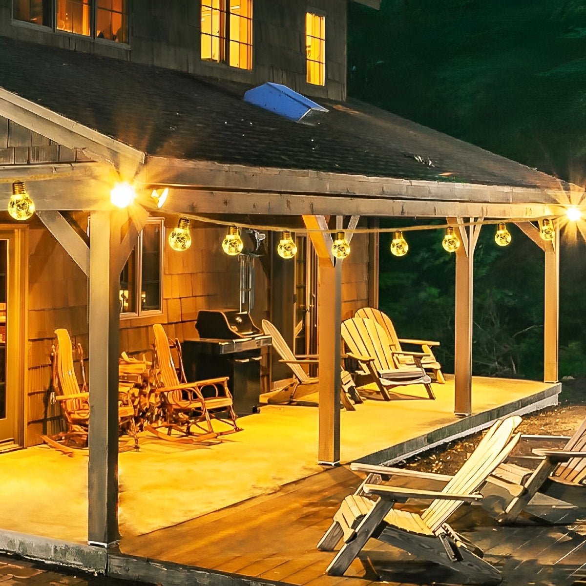 Clear Bulb Rope String Lights | Ormexis