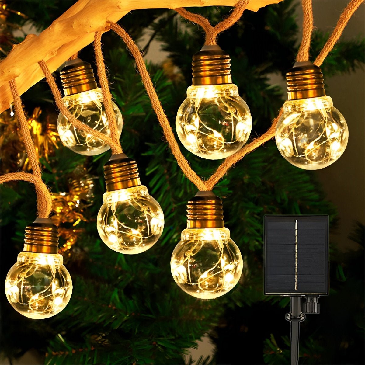 Clear Bulb Rope String Lights | Ormexis