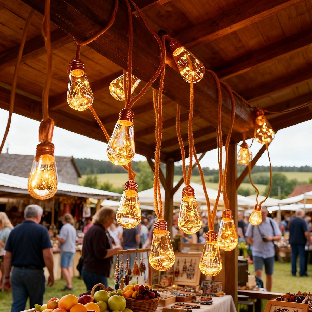 Clear Bulb Rope String Lights | Ormexis