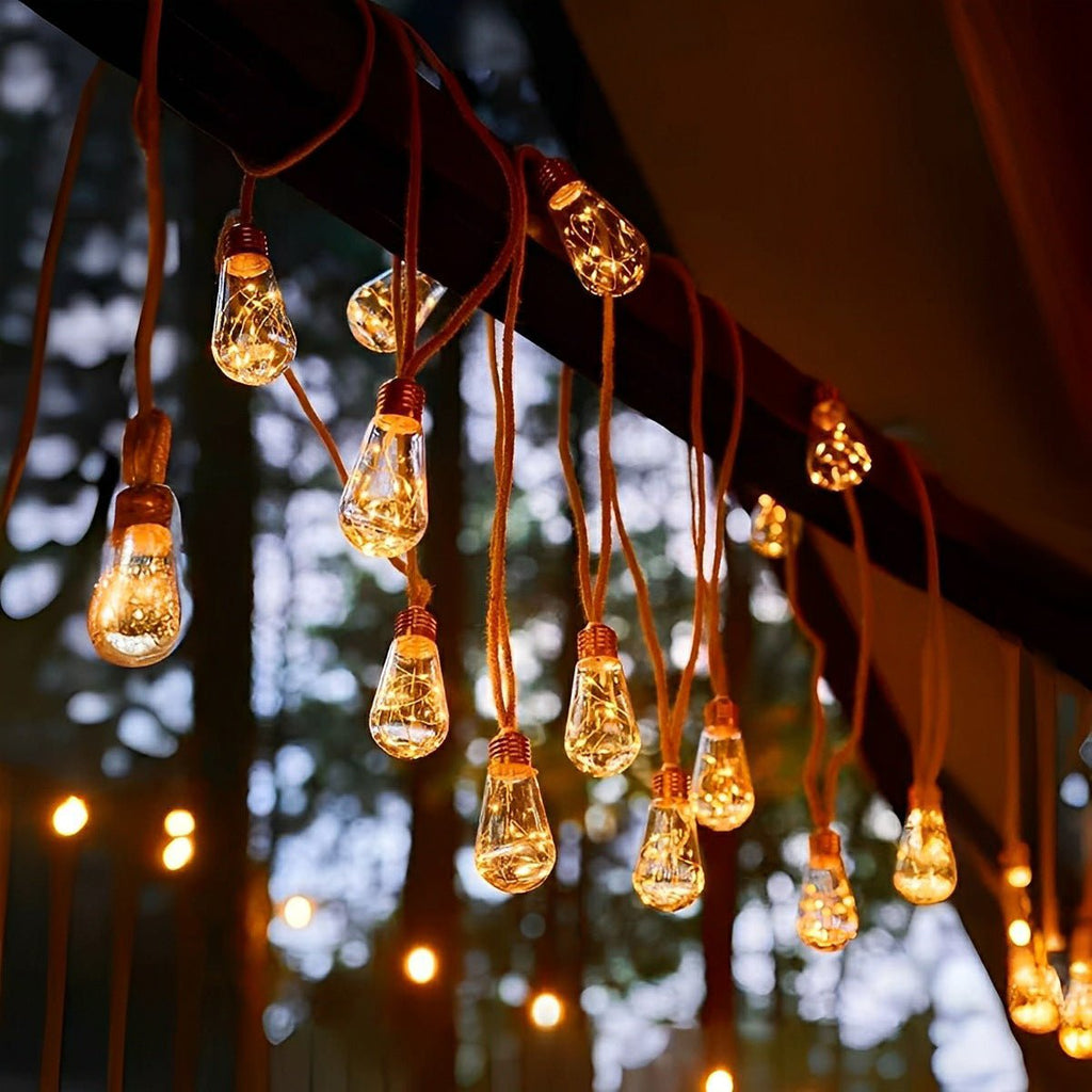 Clear Bulb Rope String Lights | Ormexis