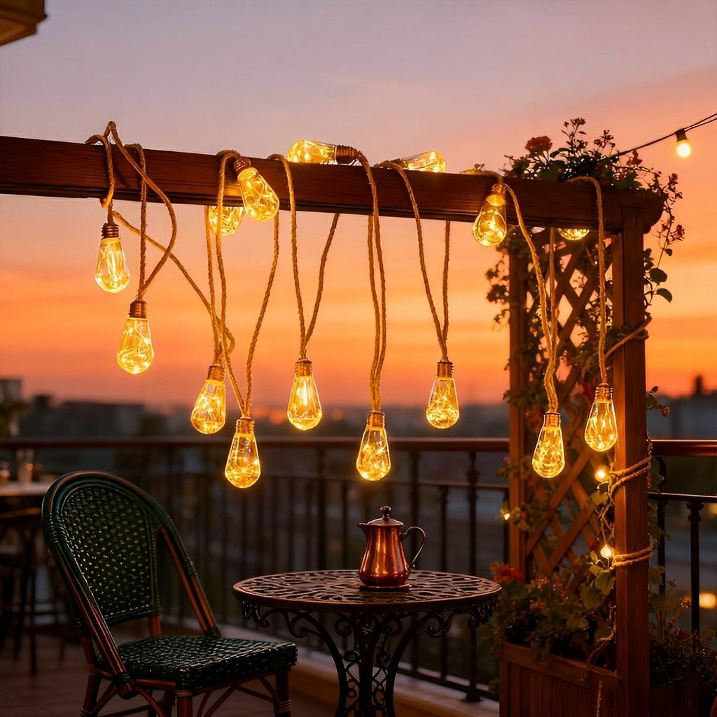 Clear Bulb Rope String Lights | Ormexis