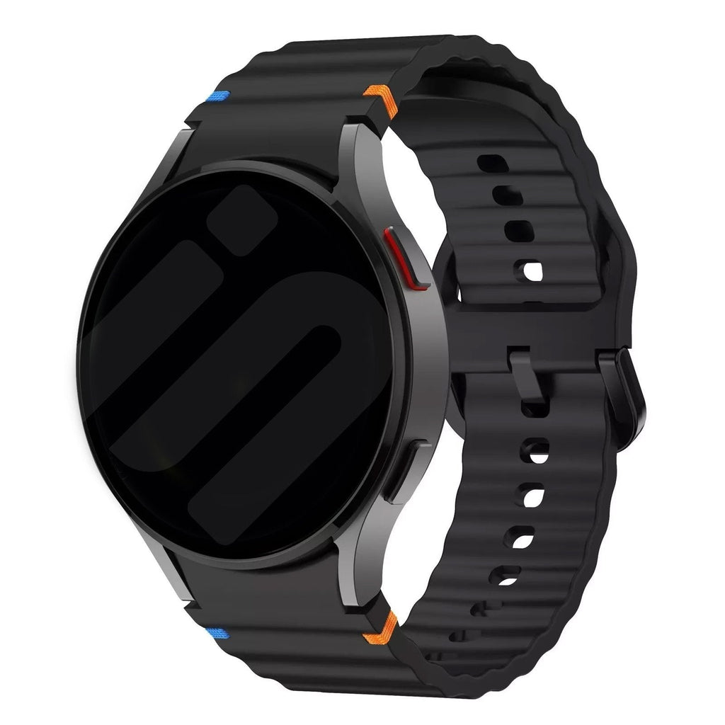 Samsung Galaxy Watch 4 40mm Correa de Onda Negra Plus