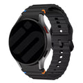 Samsung Galaxy Watch 4 40mm Correa de Onda Negra Plus