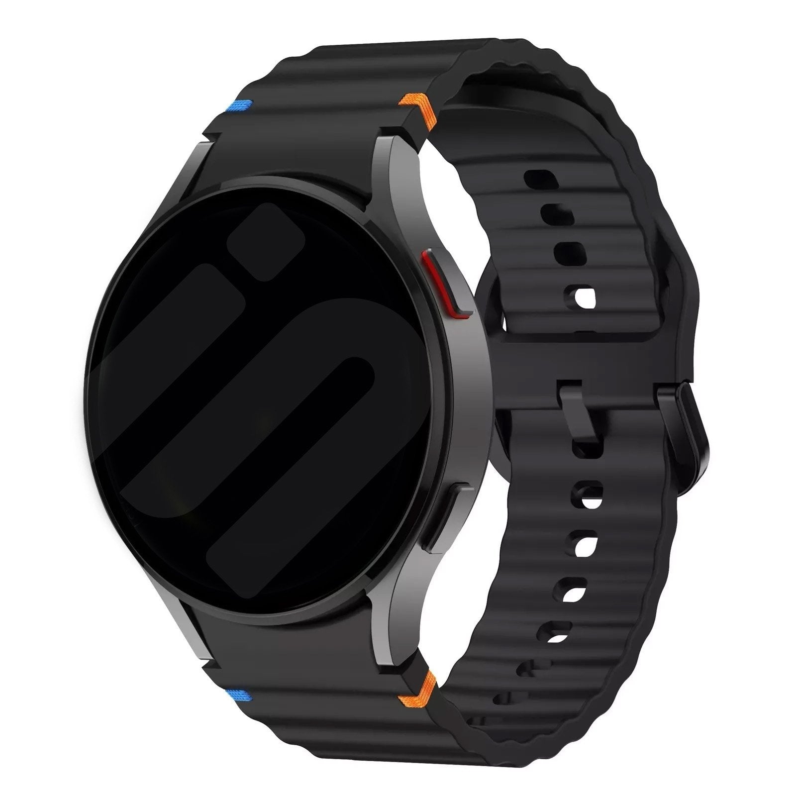 Samsung Galaxy Watch 4 40mm Correa de Onda Negra Plus