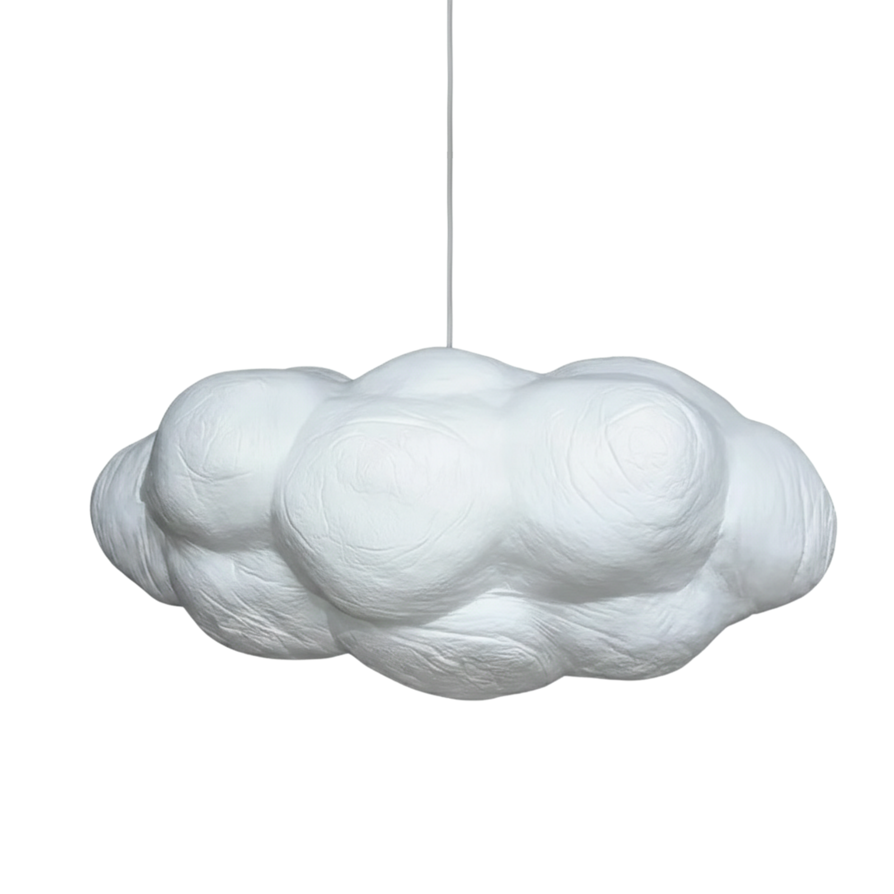 Weiße Wolken-Pendelleuchte für Kinderzimmer und Babyzimmer | Ormexis