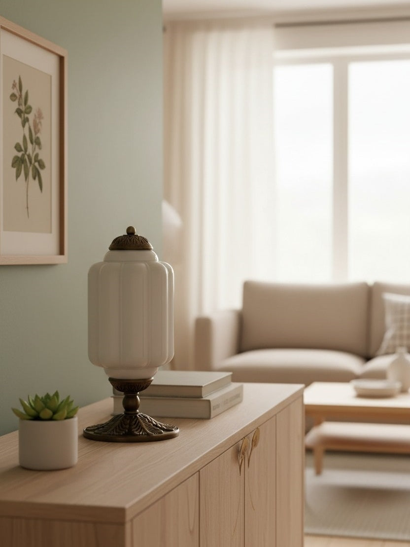 Uma Glass Table Lamp | Ormexis